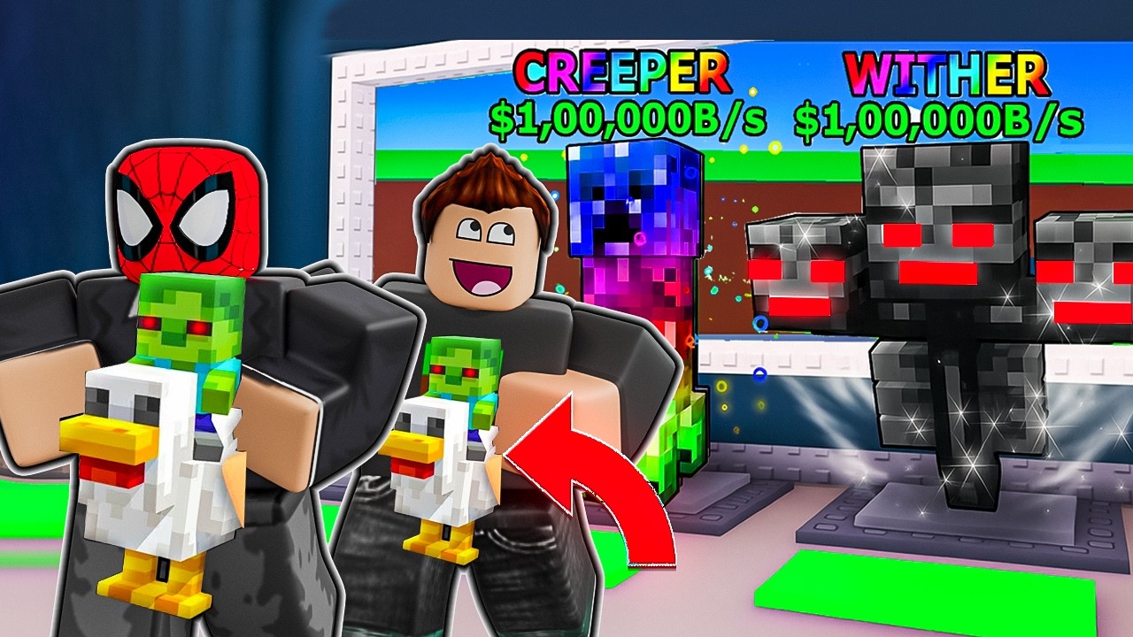 MİNECRAFT MOBLARINI ÇALDIK🐄🐄 - Ferited Roblox