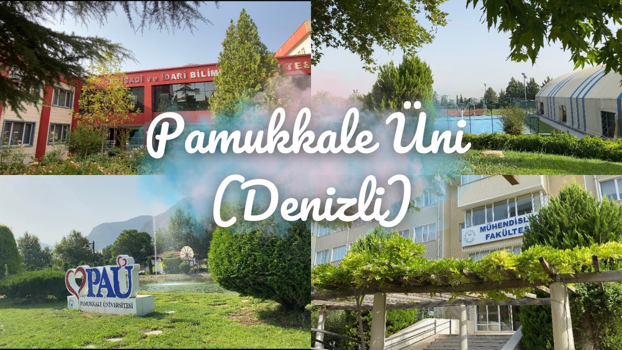 Pamukkale Üniversitesi Denizli (Kınıklı Kampüs) Turu #pamukkaleüniversitesi