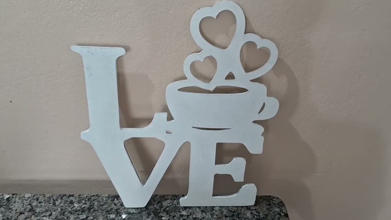 Mostrando nossos artesanatos em MDF.
