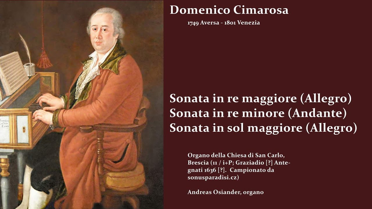 Domenico Cimarosa (1749-1801): Tre Sonate