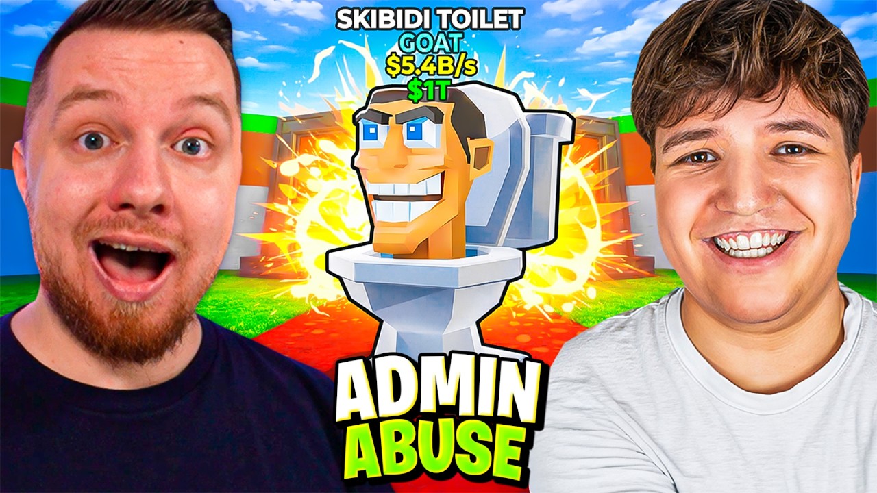 MANOYEK vs KEBCIO w ADMIN ABUSE Steal The Brainrot w Fortnite