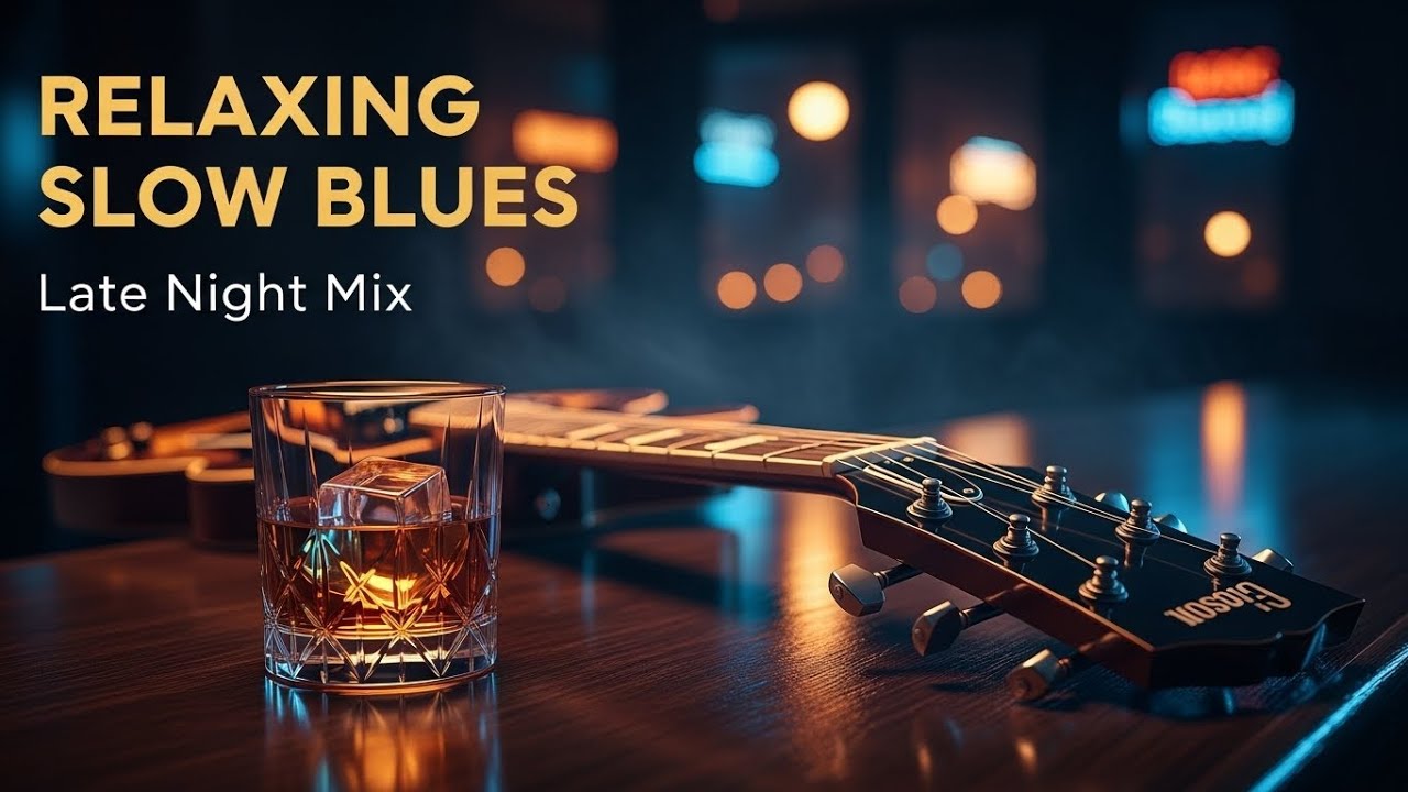 Relaxing Slow Blues | Late Night, Whiskey & Rain | Deep Blues Sessions Vol. 1