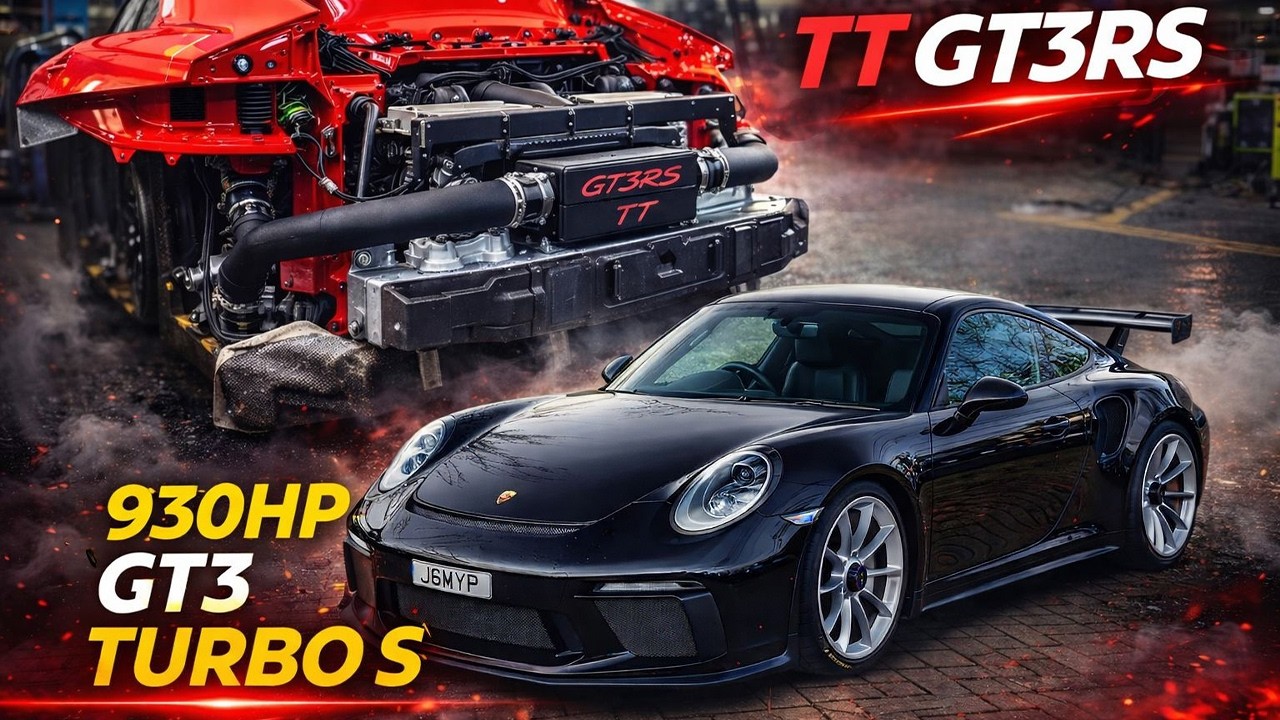 ЧАСТЬ 1: Создание САМОГО БЫСТРОГО в Великобритании GT3RS с двойным турбонаддувом + ЗВЕРЬ 991.1 GT...