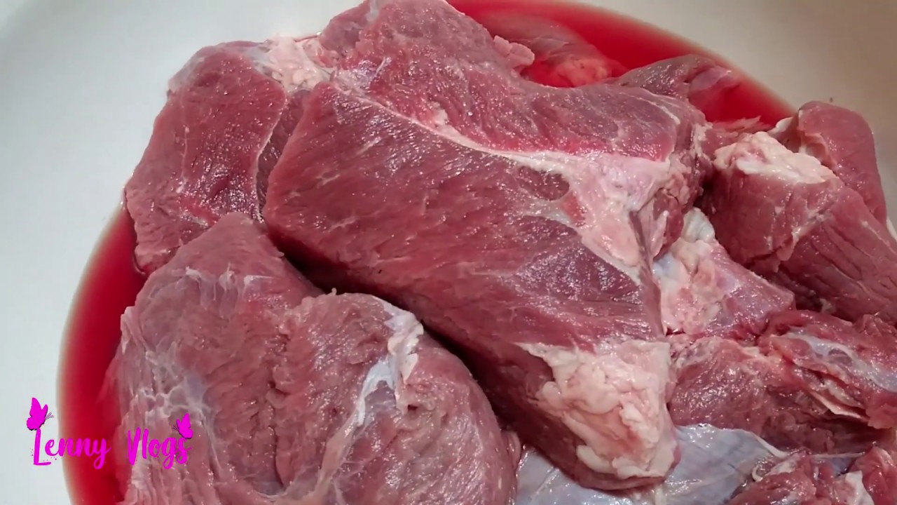Como Cocer Carne Para Deshebrar (muy fácil) - Lenny Vlogs