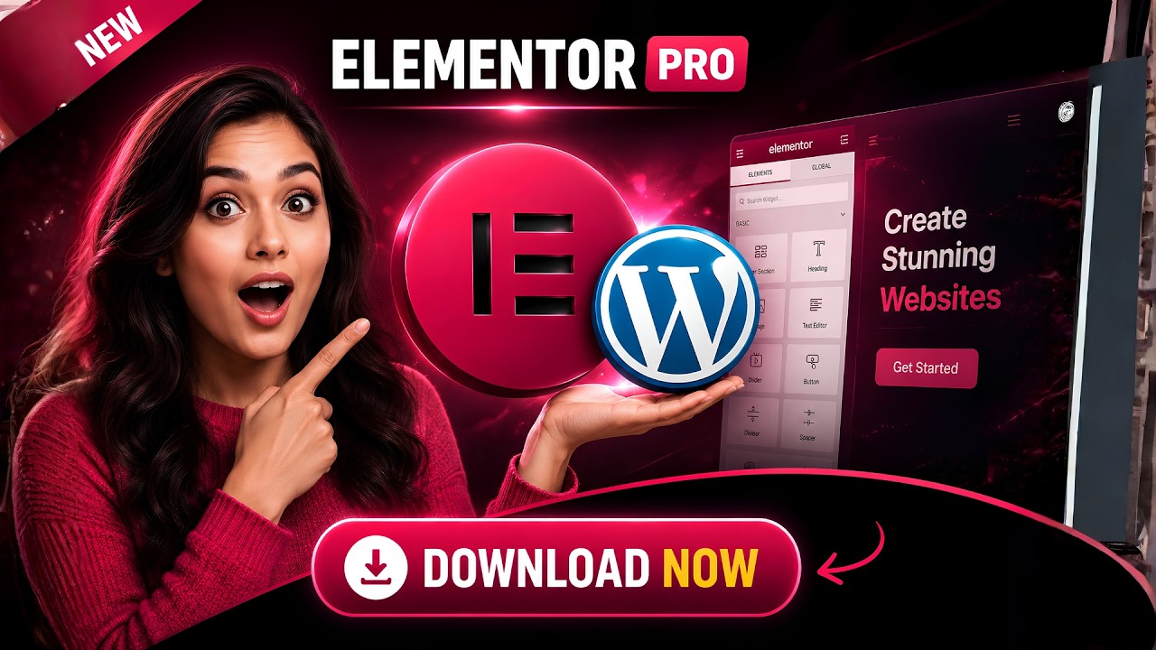 Elementor PRO Free Download 2026 🔥 Latest Update ZIP File 🤯 #elementorpro