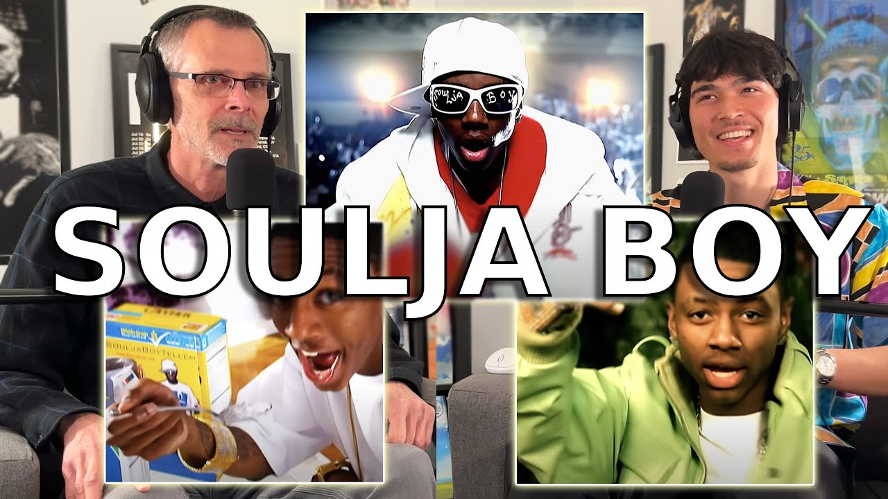 Dad hears Soulja Boy for the first time...