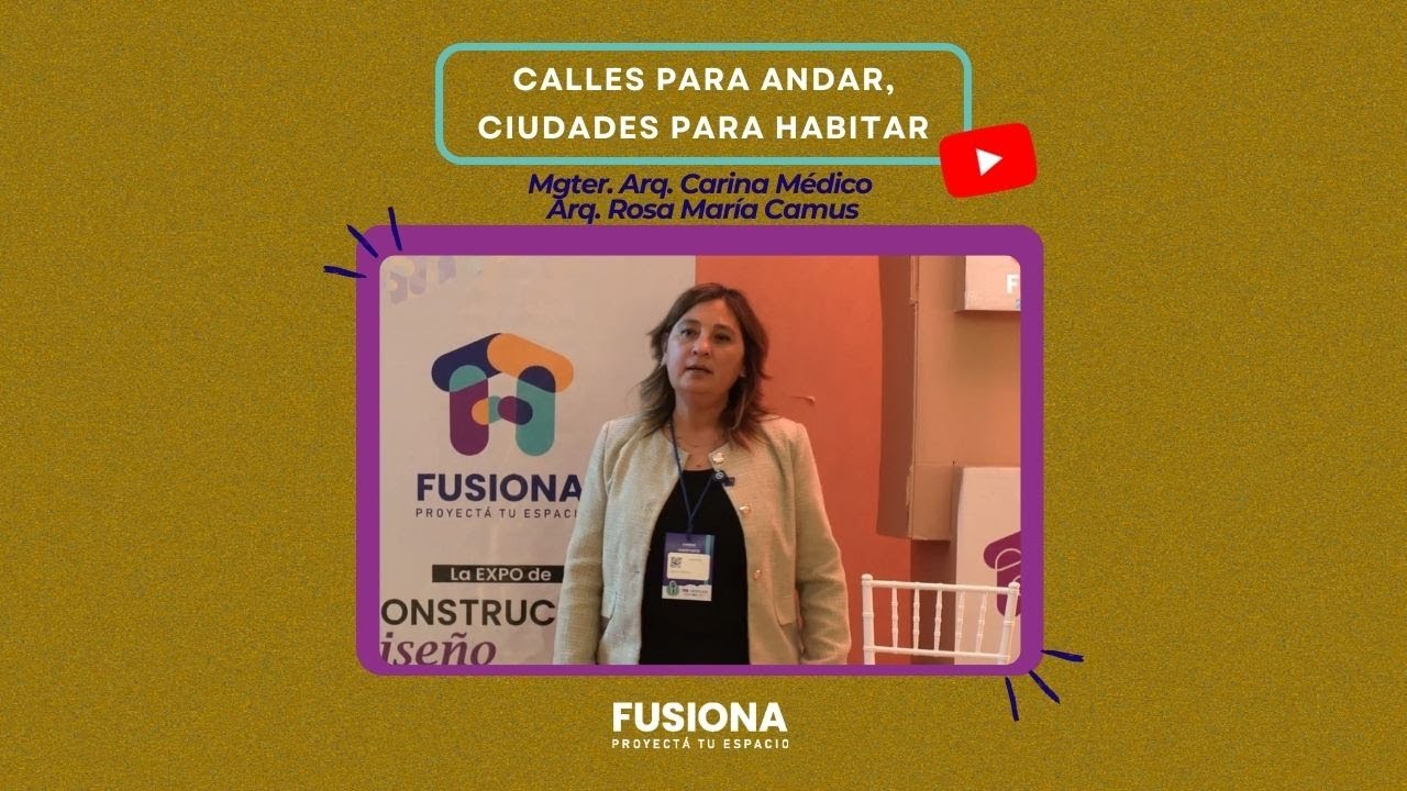 Calles para andar, ciudades para habitar