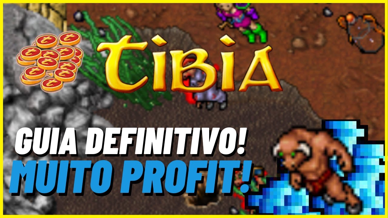 TIBIA 2023 [EK 600+] -  MUITO PROFIT NESSA HUNT PRA LVL 210!!! 🤑💰