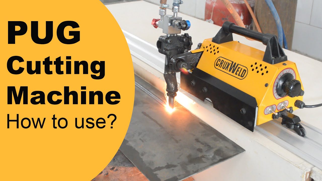 PUG NM cutting machine for automatic straight line cutting as well as circle cutting
