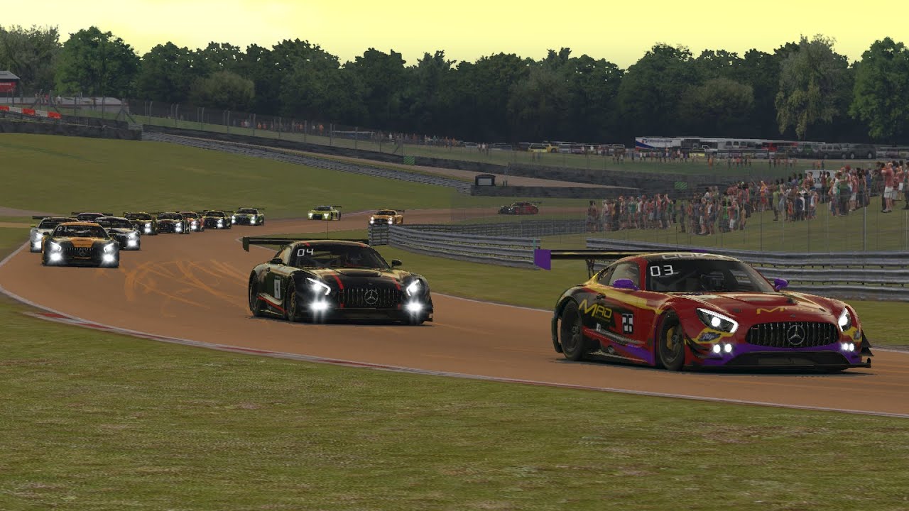 iRacing - Sampsoid Community Race - Brands Hatch GP - Mercedes AMG GT3