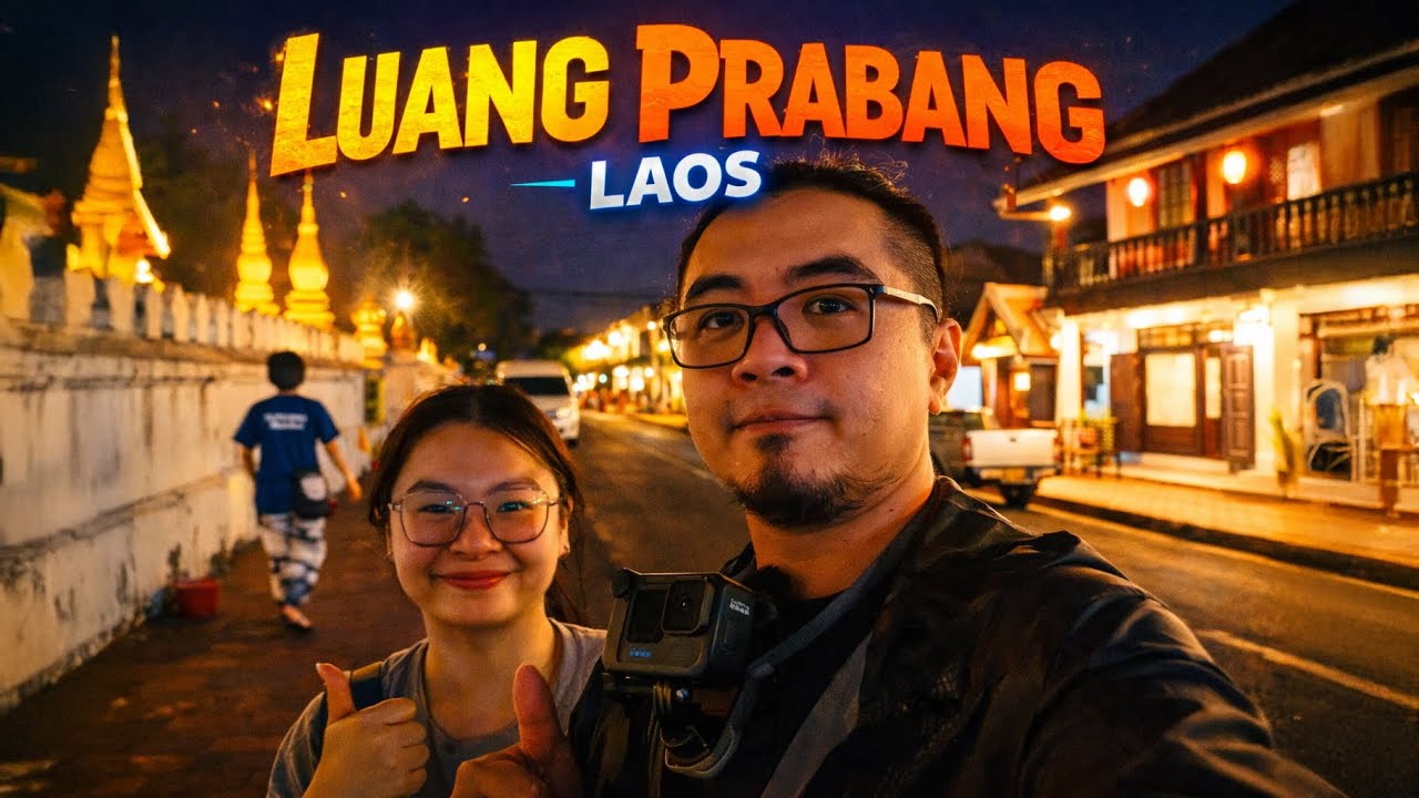 🇱🇦 Luang Prabang #2 | Theo bước sư thầy khất thực