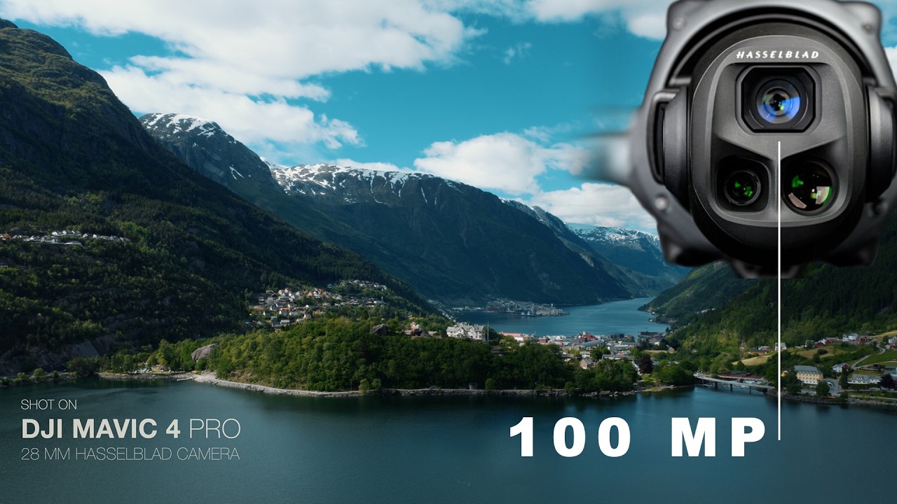 Mavic 4 Pro Cinematic Shots of Norway - Fjords, Glaciers, and More
