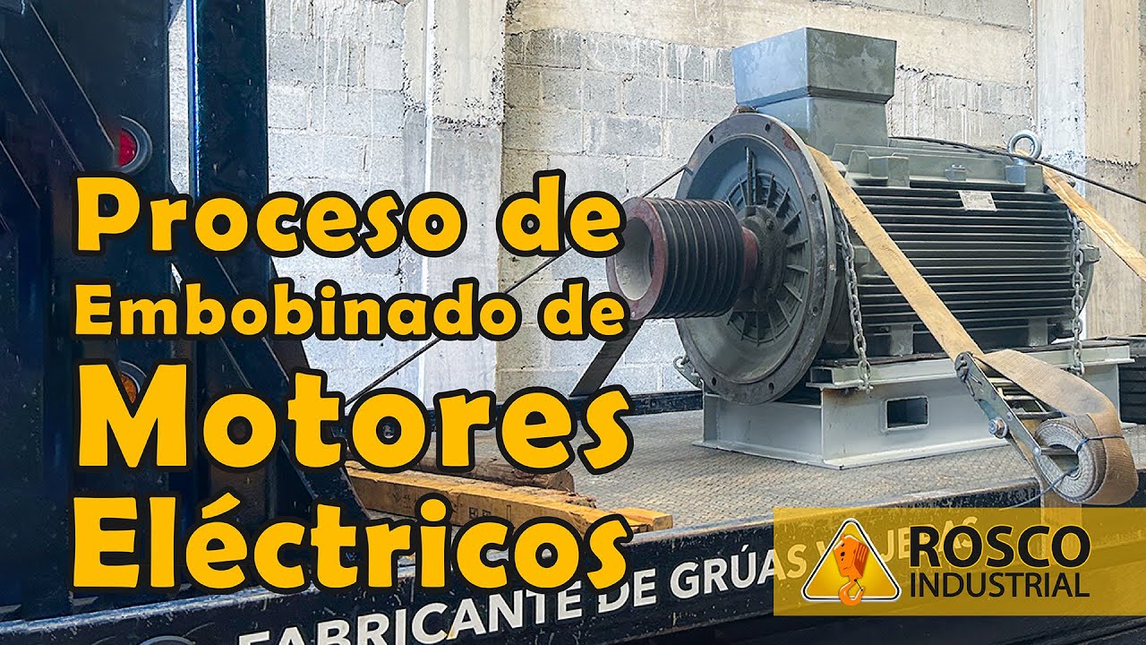 Proceso Embobinado Motor Siemens - Rosco Industrial