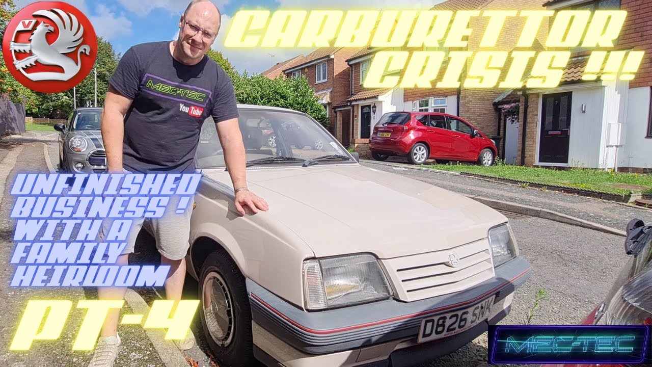 Vauxhall Cavalier MK2 Part 4 FULL CARBURETTOR REBUILD !!