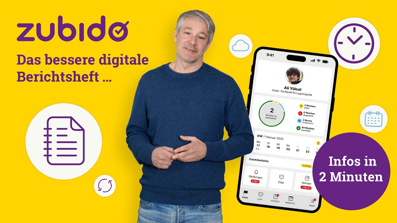 Digitales Berichtsheft – alle Infos zur App für die Ausbildung in 2 Minuten!