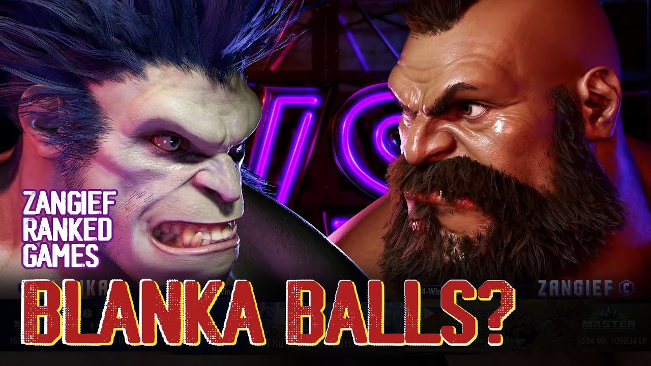 Dealing with Blanka Balls in Ranked Games! Let's Go Zangief!