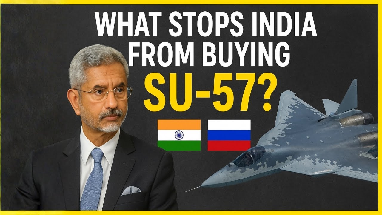 What Stops India from Buying Russia&rsquo;s SU-57? | Jaishankar&rsquo;s Real Answer