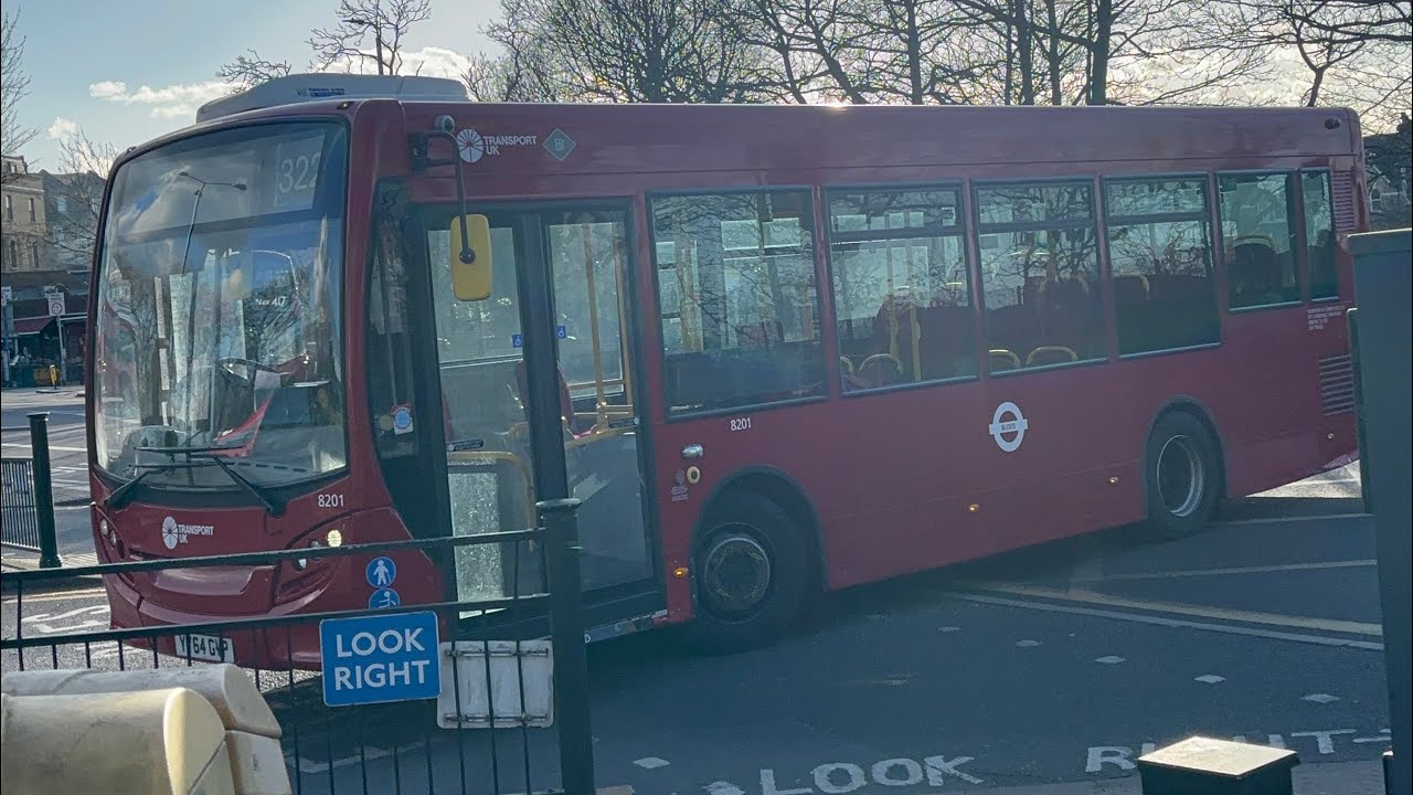 ADL Enviro200 Transport UK Transport UK 8201 YY64GVP Route 322 Crystal Palace 