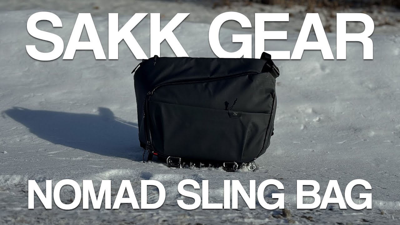 A Sling Bag For Busy Creators! | Sakk Gear Nomad Laptop & Camera Sling Bag