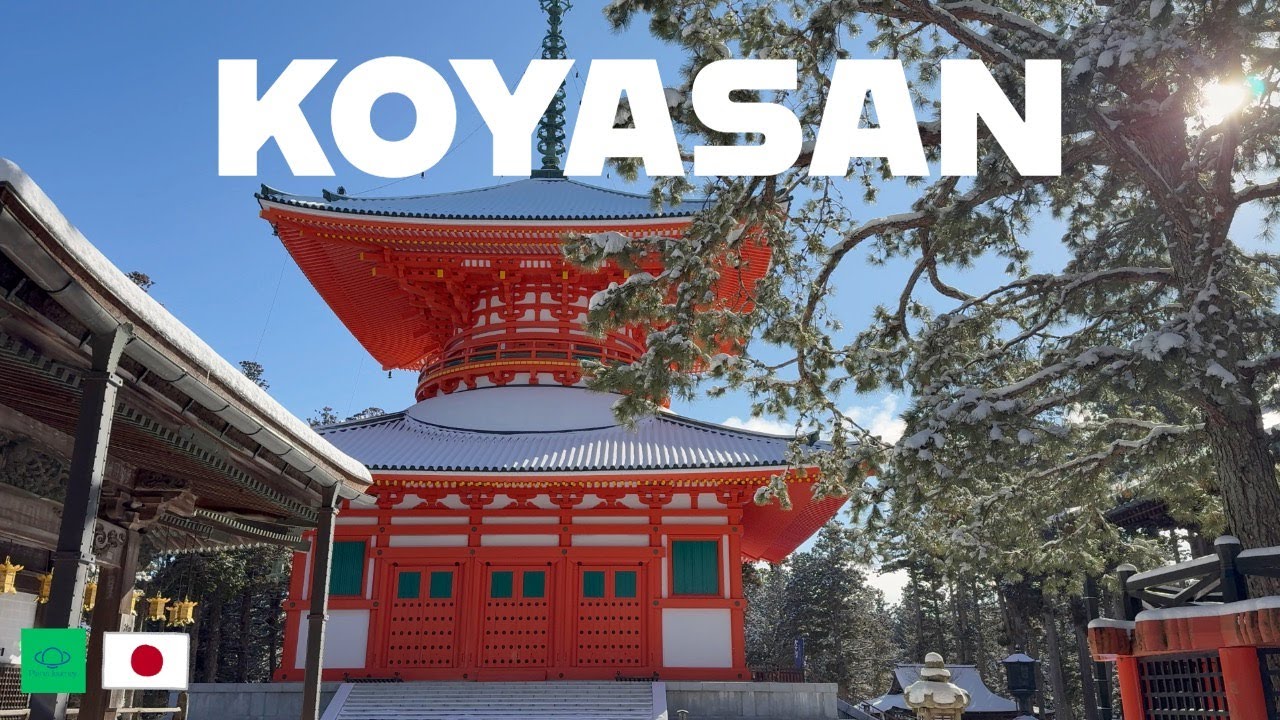KOYASAN 🇯🇵 World Heritage / A winter trip to experience Japanese culture / Japan Travel 4K VLOG