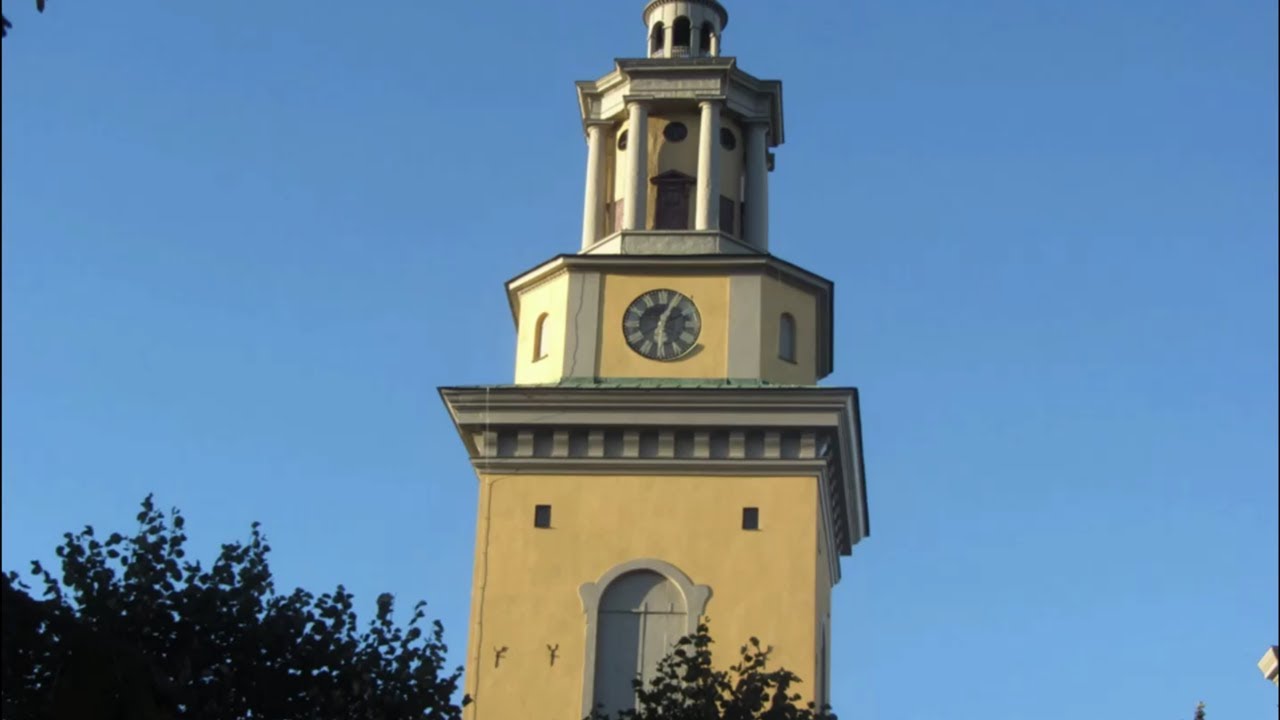 Sammanringning med alla fyra klockorna i Maria Magdalena kyrka (förkortat bildspel - 5 inspelningar)
