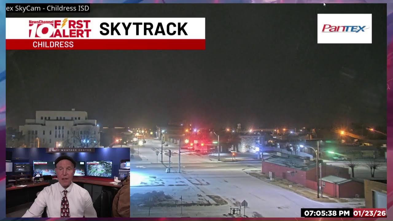 Shelden Breshears and Doppler Dave track the winter storm