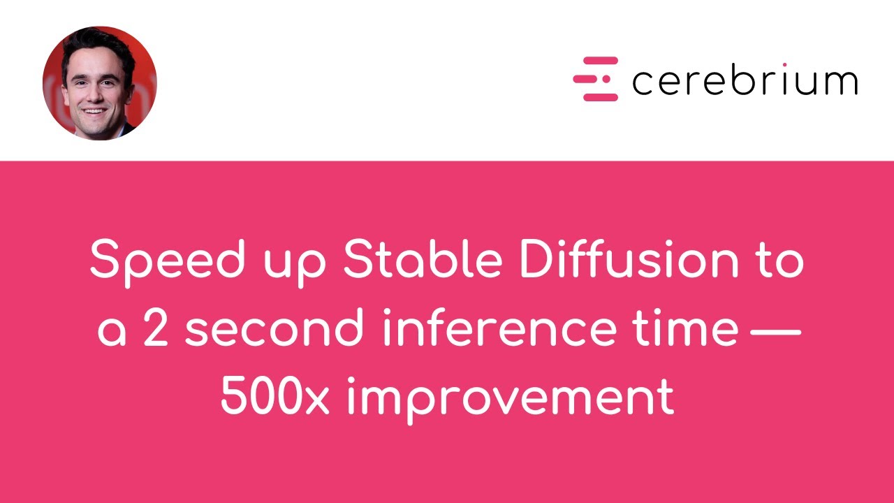 How to speed up Stable Diffusion to a 2 second inference time &mdash; 500x improvement