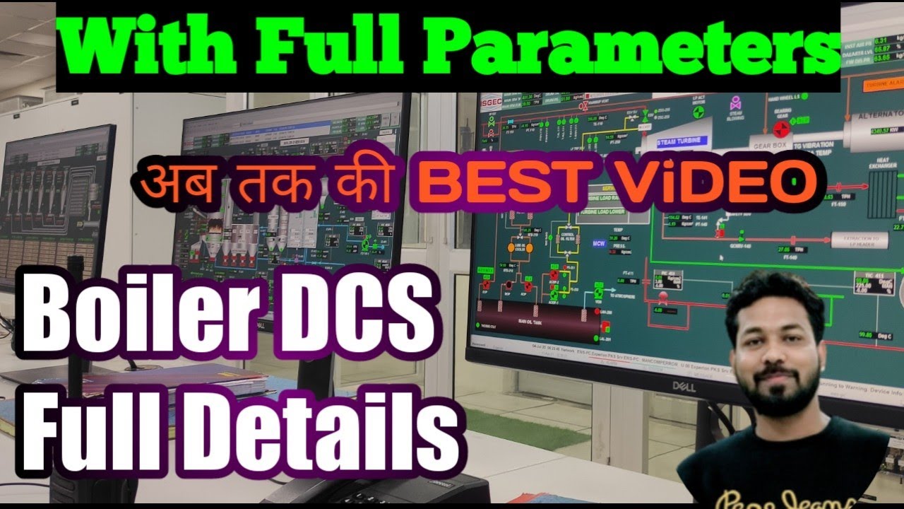 Slop Fired Boiler Full DCS Operation || Complete Tutorial Of Slop Fired Boiler DCS Operation