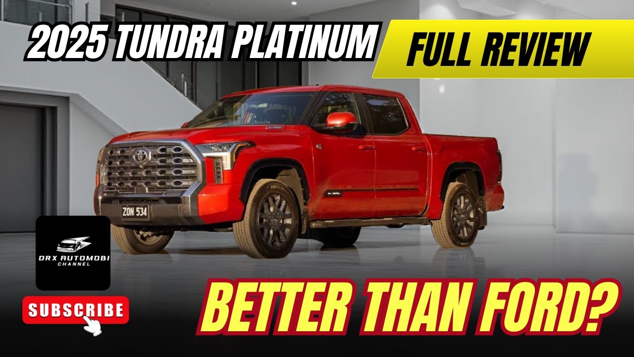 Don't Buy an F-150 Until You See This: 2025 Tundra Platinum i-FORCE MAX