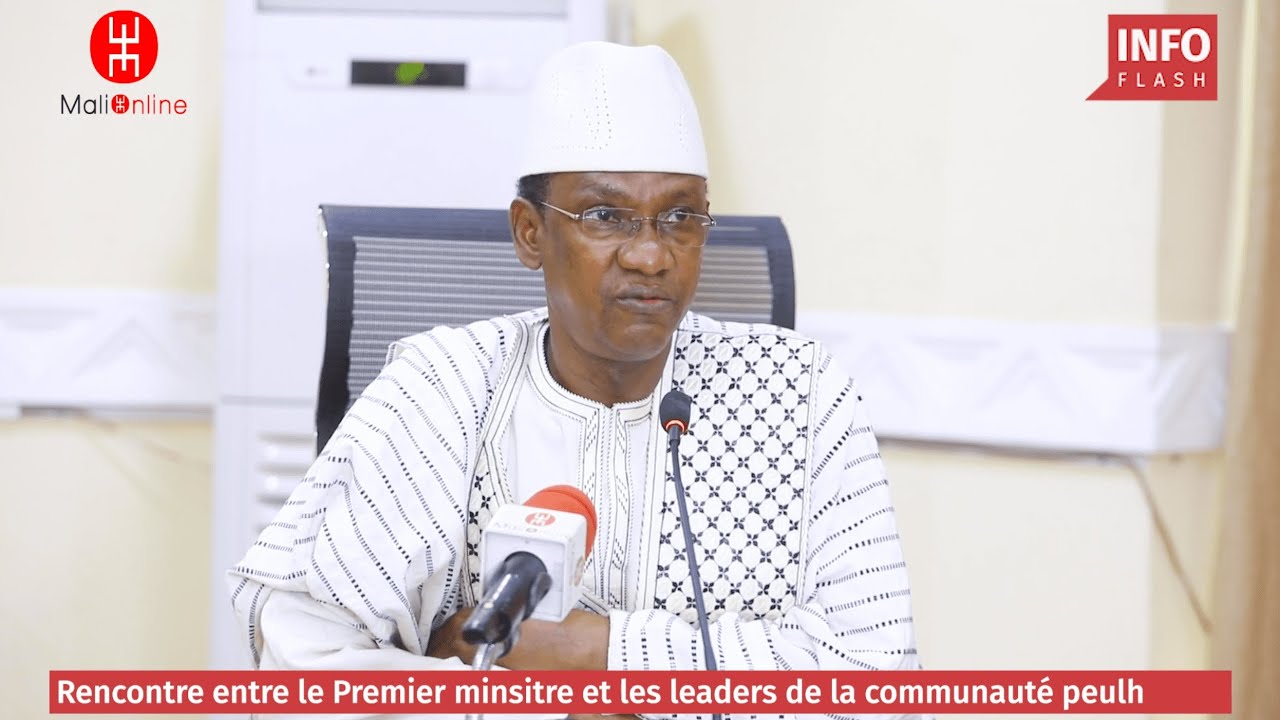 CHOGUEL MAÏGA RASSURE LA COMMUNAUTÉ PEULH SUR LES OPÉRATIONS DES FAMAS