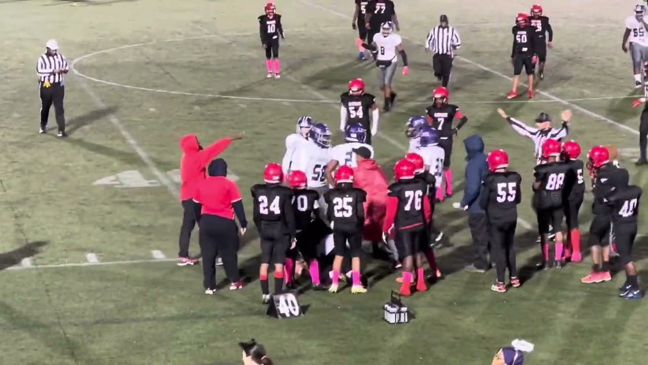 Bayside Middle Raiders vs Larkspur Middle Lions 10-31-2023 Virginia Beach Middle School Playoffs