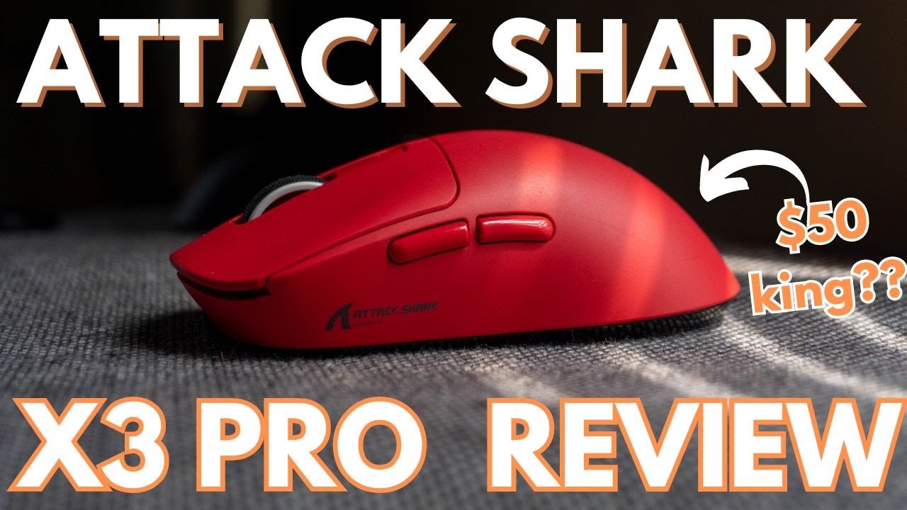 Attack Shark X3 Pro - Обзор - Все еще один из лучших в ценовом диапазоне 50$?!?