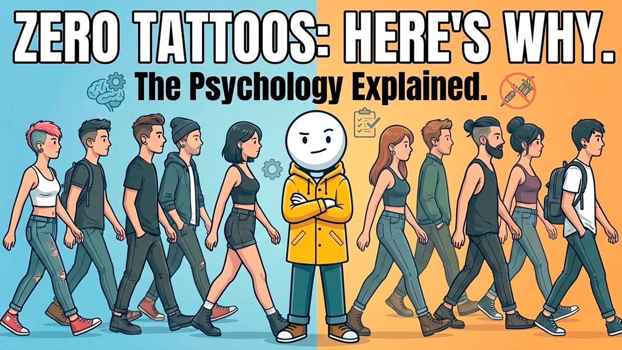 The Psychology of People Who Never Get Tattoos