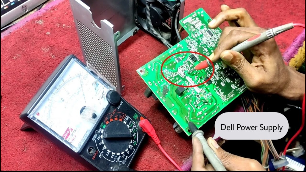 How To Repair Dell Power Supply No Power Repair In Bangla 2021| Created by Afjal Hossain