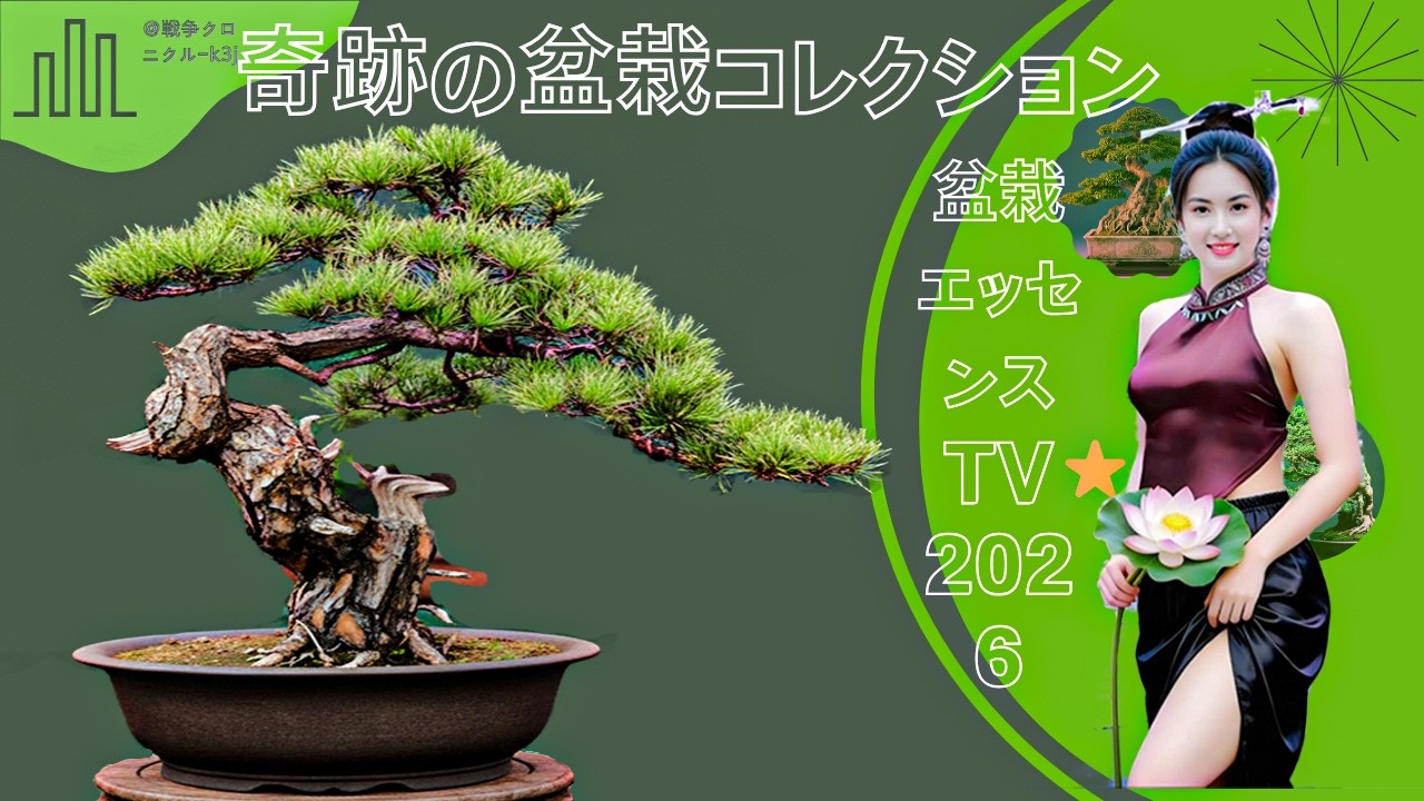 奇跡の盆栽コレクション｜盆栽エッセンスTV 2026
