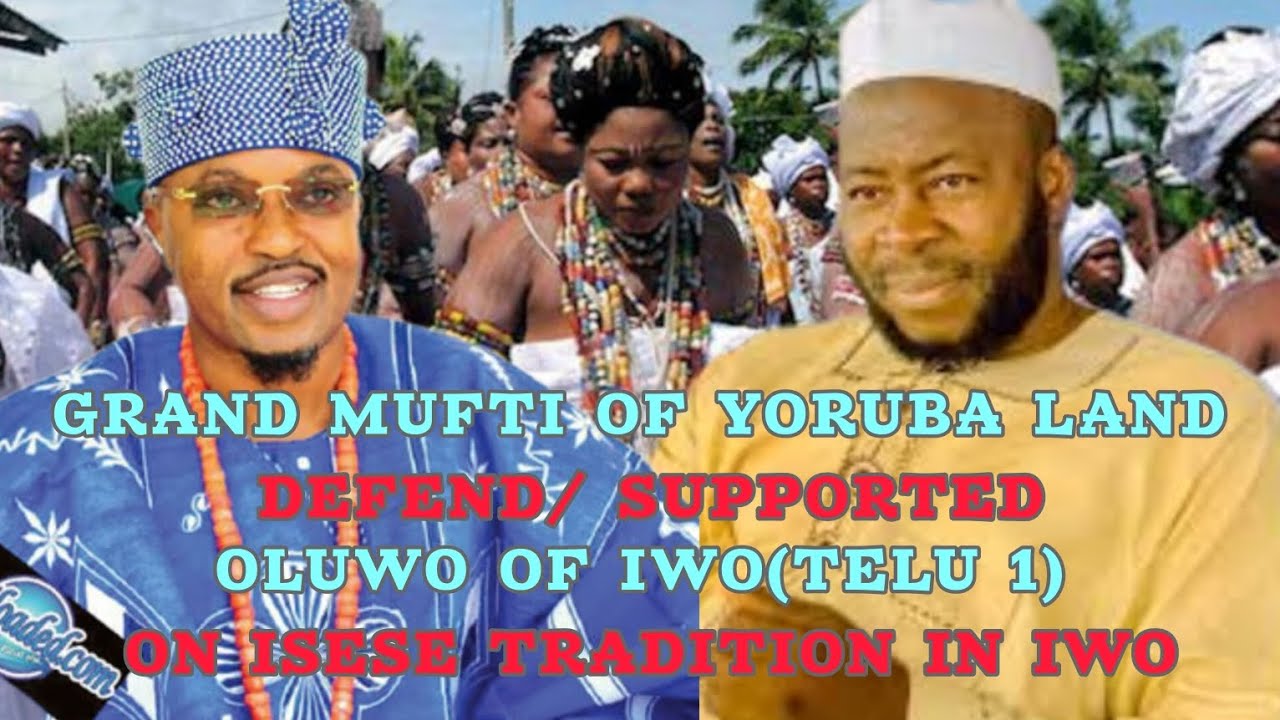 GRAND MUFTI OF YORUBA LAND SUPPORTED OLUWO OF IWO OVER ISESE IN IWO | BLOWS HOT TO BARR. FEMI FALANA