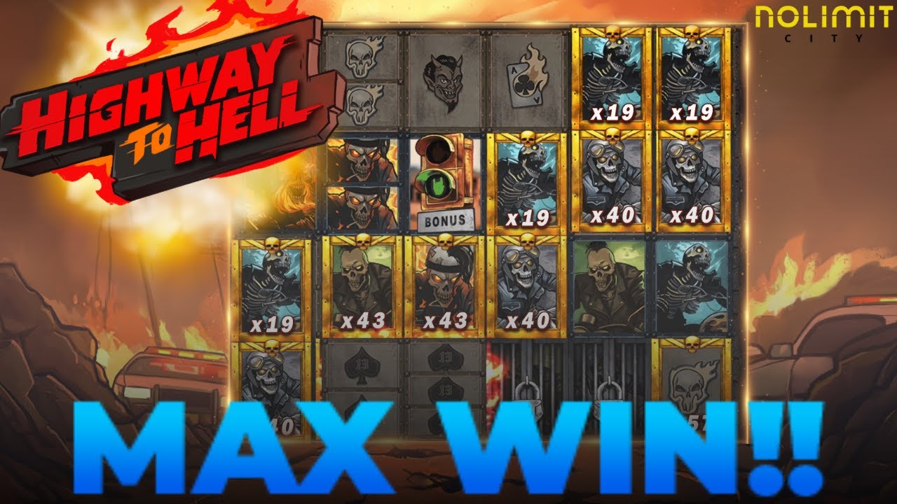 INCREDIBLE MAX WIN ON HIGHWAY TO HELL by NOLIMIT CITY 🏆🔥
