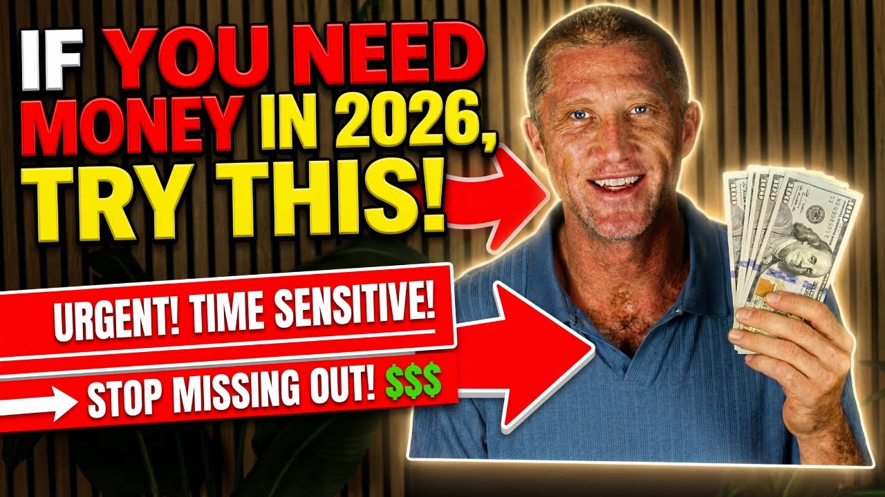 If You Need Money in 2026, Try This!