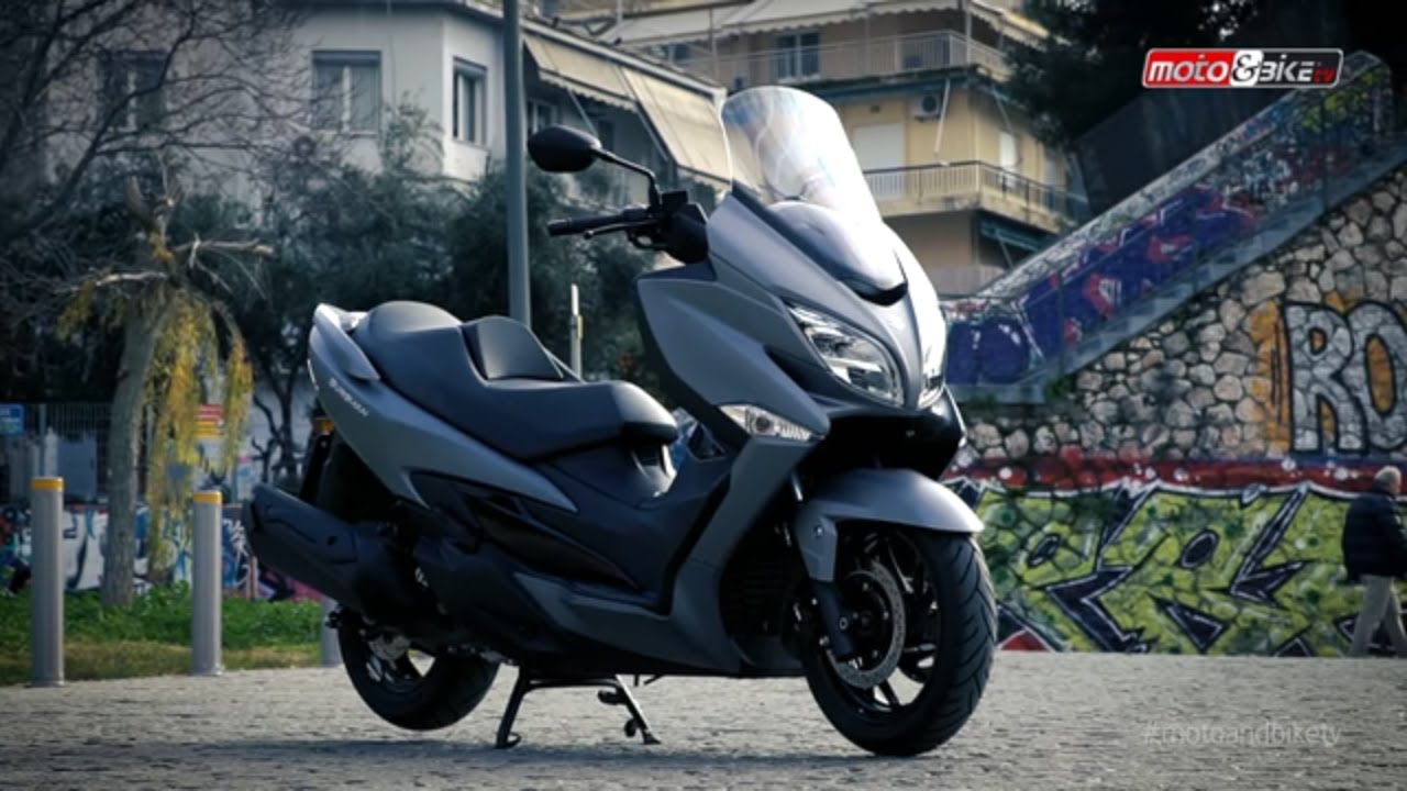 Suzuki Burgman 400 Test ride