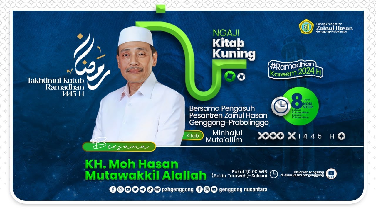 #4 🔴LIVE NGAJI RAMADHAN | Kitab Minhajul Muta'allim