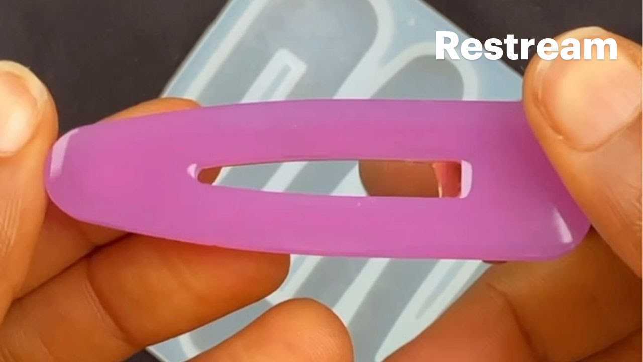 How to Make a Resin Hair Clip | Beginner Tutorial