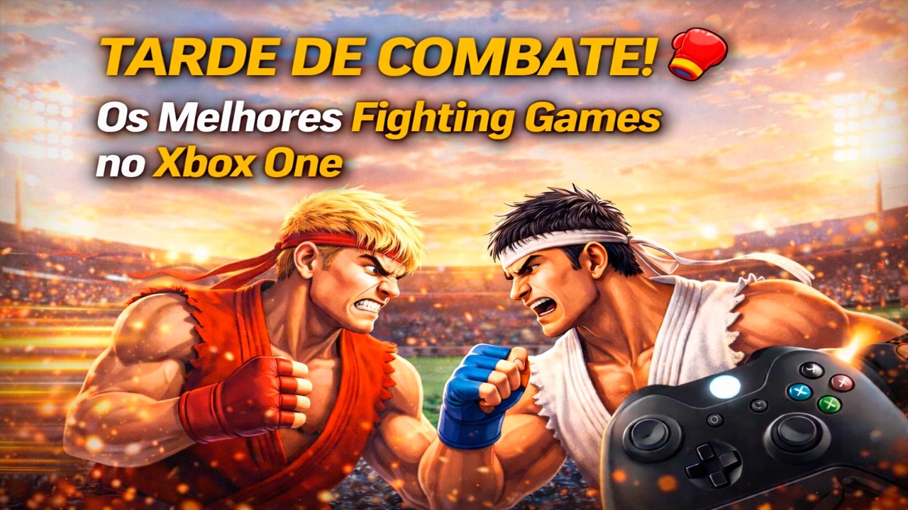 🔴TARDE DE COMBATE! 🥊 Os Melhores Fighting Games no Xbox One