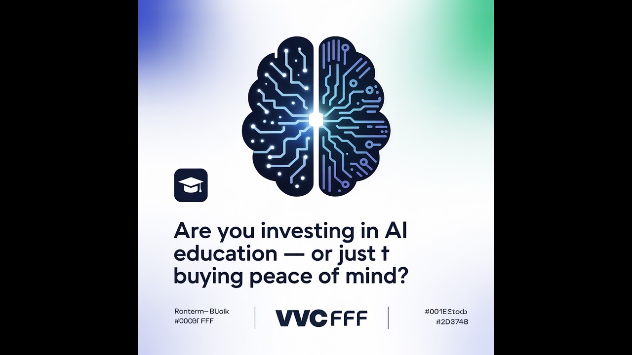 Are You Investing in AI Education — or Just Buying Peace of Mind?