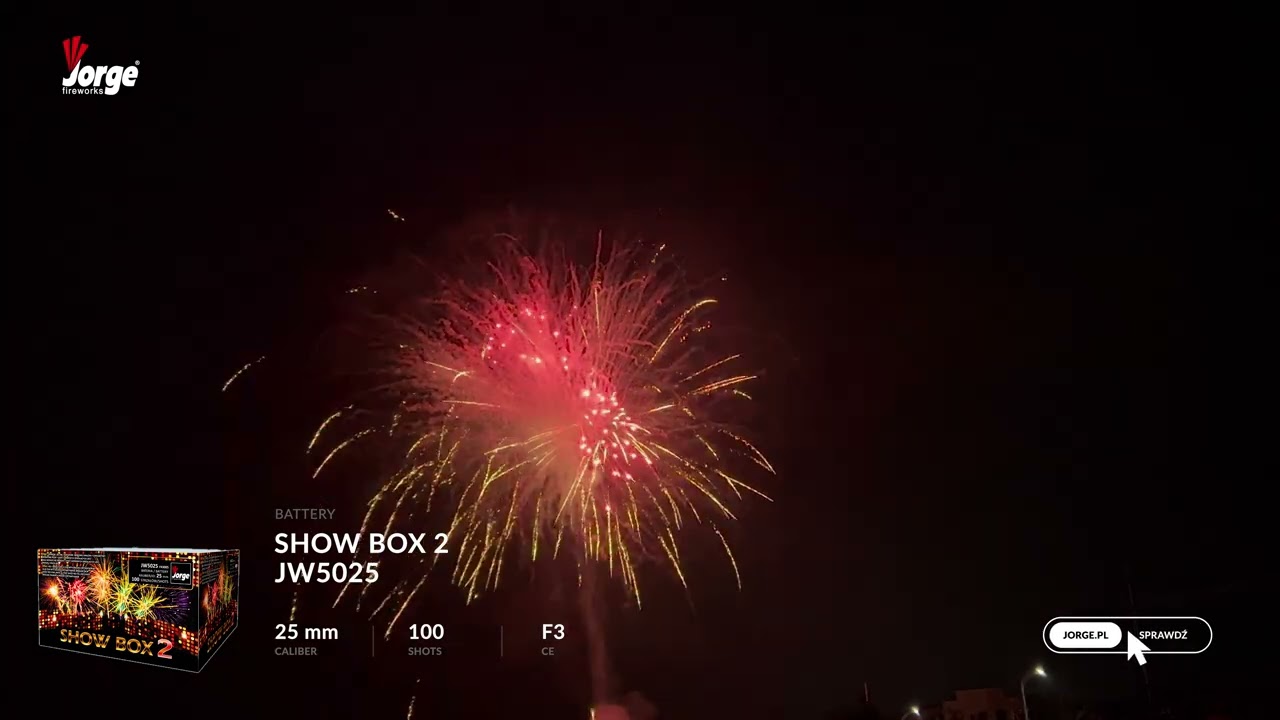 JW5025 - SHOW BOX 2 - Fajerwerki JORGE! 4K