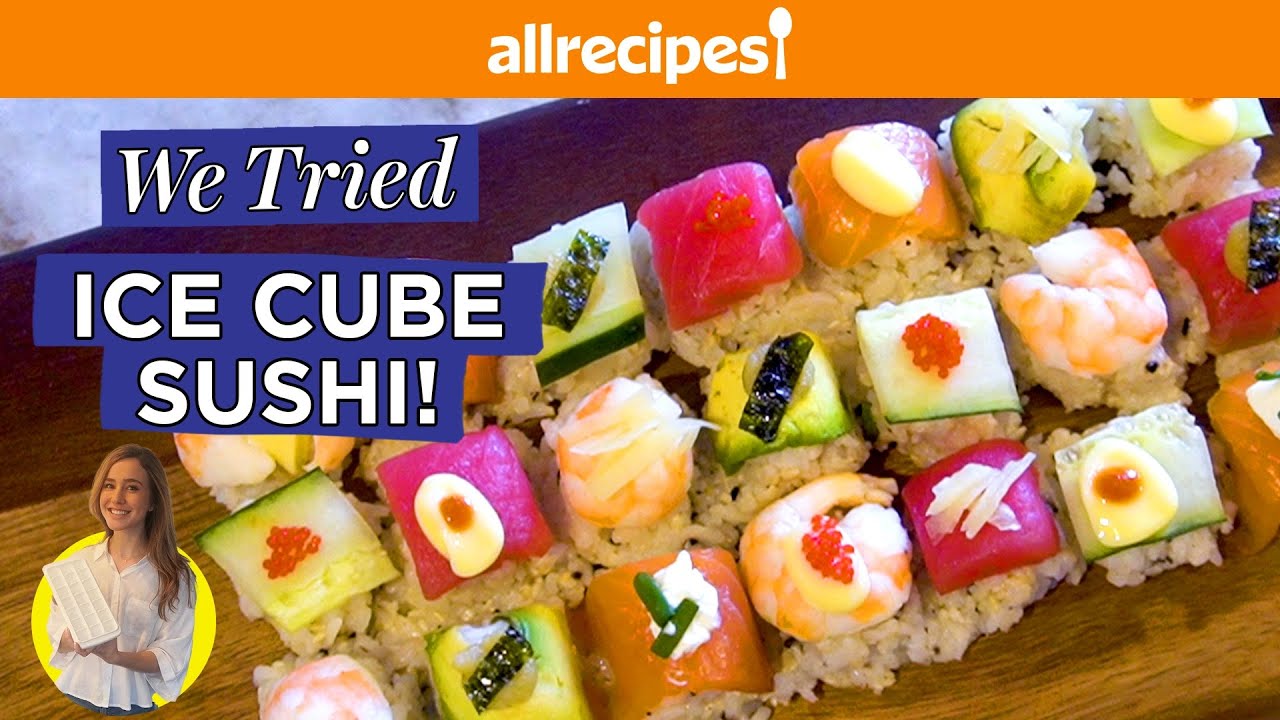 Making Sushi In an Ice Cube Tray?! | We Tried It | Allrecipes.com