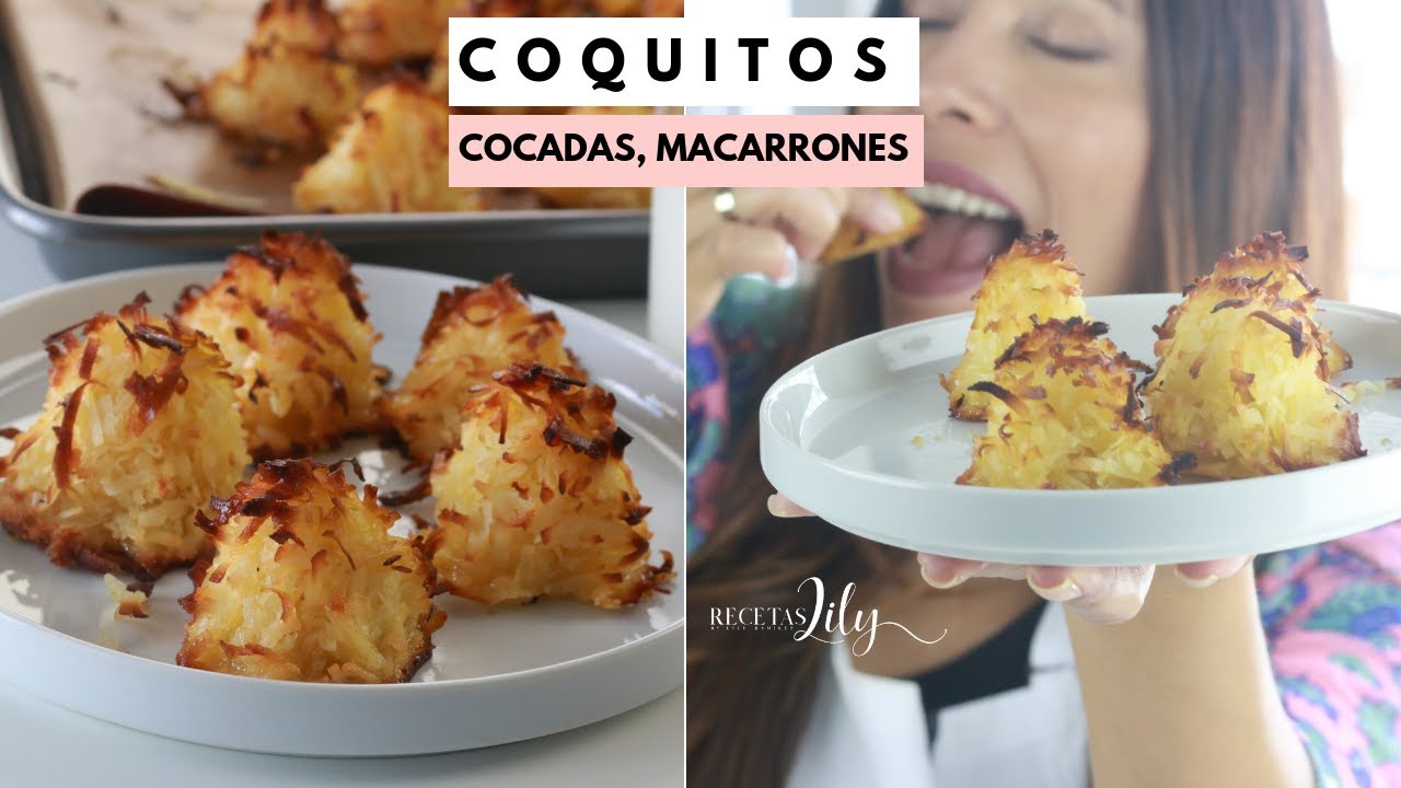 LOS MEJORES COQUITOS - SIN HARINA, SIN AZÚCAR - 5 ingredientes
