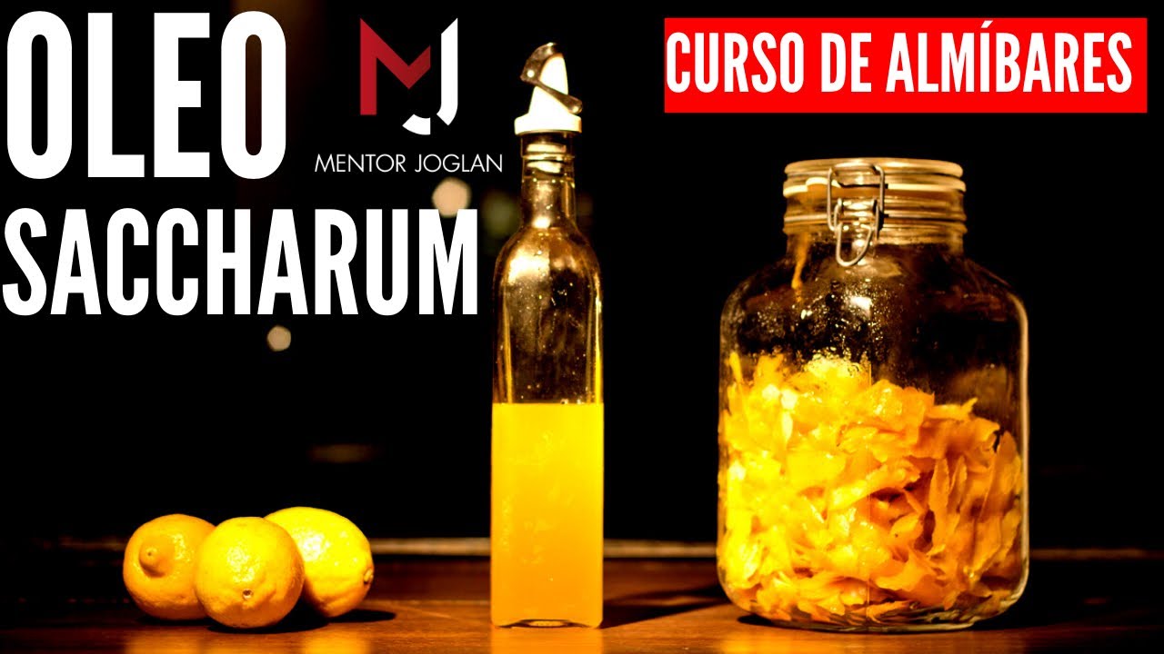 🍹como hacer OLEOS SACCHARUM 🍊🍋 | CURSO Almíbar - Jarabes - Syrup