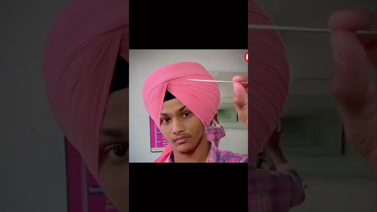 how to tie turban#pagg #dastar #shorts @manpreetramgarhia6061