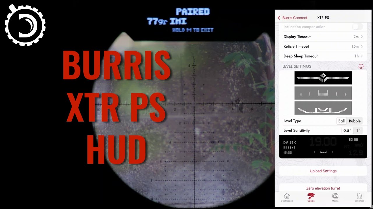 Burris XTR PS HUD
