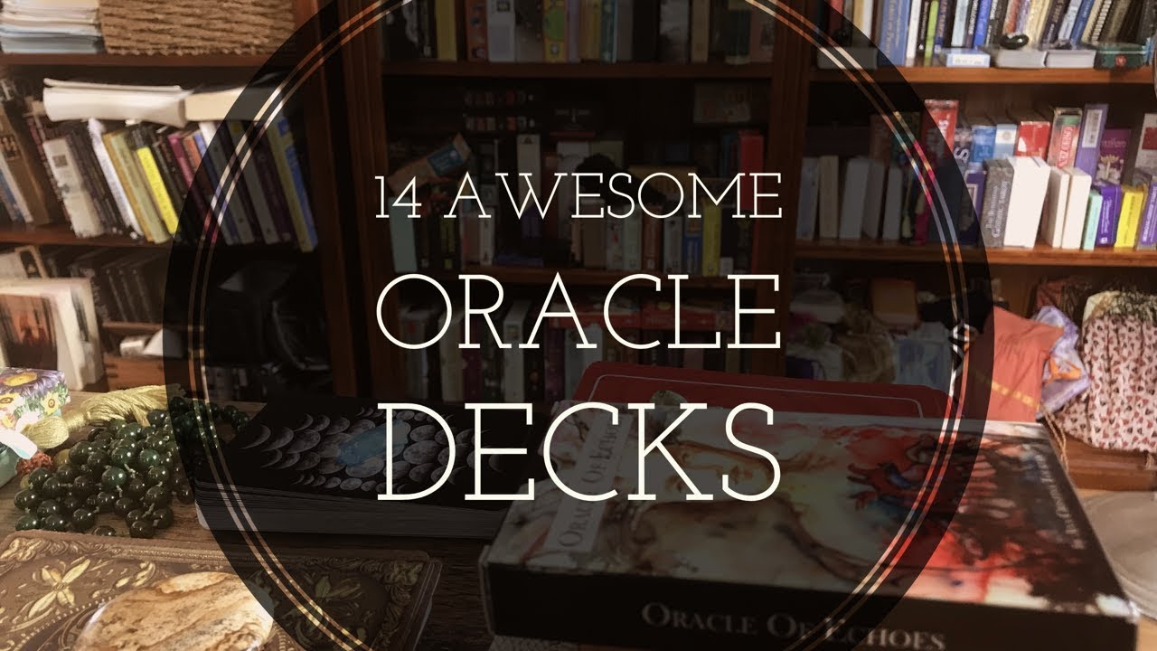 CARDSLINGER || 14 Awesome Oracle Decks